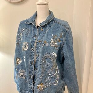 Denim jacket L size women